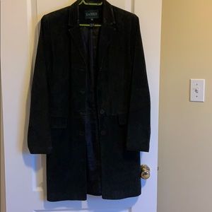 Vintage Blazer Danier Suede Leather Jacket